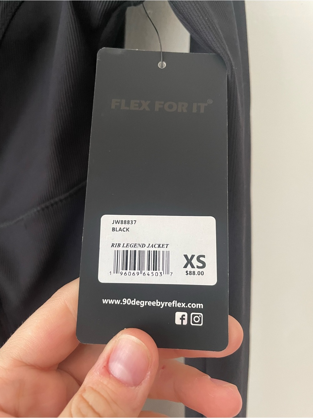 90 Degree by Reflex Rib Legend Jacket Size XS - Picture 4 of 4